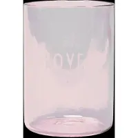 Design Letters favoriete glas 35 cl Love-rose