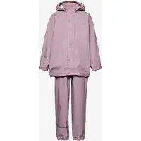 CeLaVi Regenkleding m. Bretellen - PU - Mauve Shadow - - 100 - Regenkleding