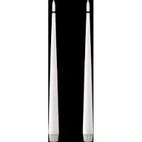 Fyrklövern taper kaars LED 2-pack 10 Silky , 30 cm