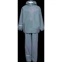 CeLaVi Regenkleding m. Bretellen - PU - China Blue - - 110 - Regenkleding