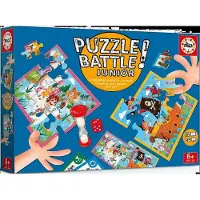 Educa - Puzzle Battle Junior Animals - (80-20116)