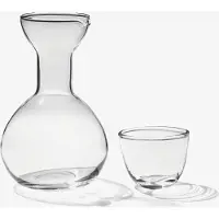 Form & Refine Pinho karaf en glas set Helder