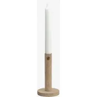 ERNST kandelaar van hout 15 cm Natuur
