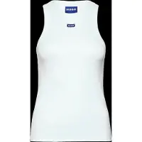 HUGO Top royal blue/koningsblauw / wit