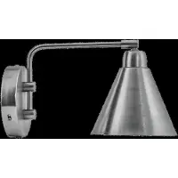 House Doctor Game Wandlamp - Wandlampen Ijzer Brushed Silver - 203666001