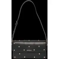 GUESS schoudertas Sadie Flap Shoulder Bag Black zwart
