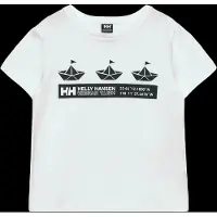 Helly Hansen Graphic K T-shirt Met Korte Mouwen Wit 5 Years Kinderen