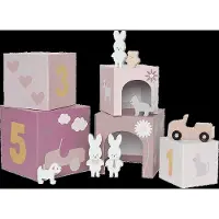 Jabadabado Stacking Bunny Family 1-5 Units Beige Kinderen