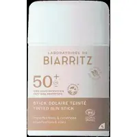Laboratoires de Biarritz Zonnebrandcrème Spf50+ Getint 12 g Stiften