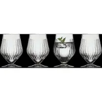 Lyngby Waterglas Ane Clear 400 ml (Set van 4)