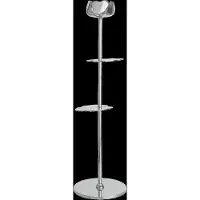 Hilke Ninfea Alta kandelaar 40 cm Vernikkeld messing