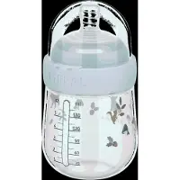 Mepal Mio Babyfles Little Dutch - 165 ml - Anti-koliek - Spiraalontwerp voorkomt verstopping - Siliconen van medische kwaliteit - Forest Friends
