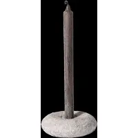 Muubs Luna kandelaar Grijs, Ø13x4,8 cm