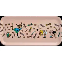 Muurla Pippi dienblad 13x27 cm Candy