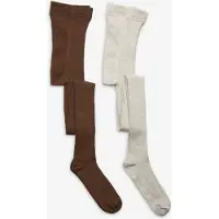 Minymo Maillot - 2-pack - Solid Rib - Lijster - - 104/110 - Maillots