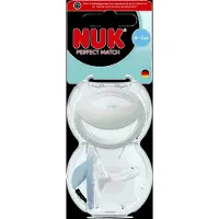 Nuk Schnuller - 2er-Pack - Perfekte Übereinstimmung - Grün/Blau - - 0-6 mt - Schnuller