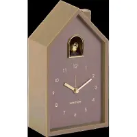 Karlsson - Wekker Modern Cuckoo Oro Bruin