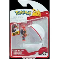 Jazwares Pokémon Clip'n'Go Poké Balls Charcadet & Premier Ball Mini-Figuur