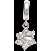 Pandora Charms - Funkelnder Pfotenabdruck Charm-Anhänger in silver