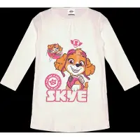 Paw Patrol Nachthemd - Skye - Lange Mouw - Katoen - Off White - Maat 98