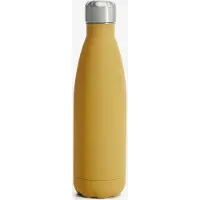 Sagaform To Go stalen fles 0,5 liter Geel