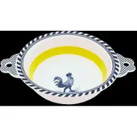 Pols Potten Kom x Rijksmuseum Bird Patterned Yellow 17 cm