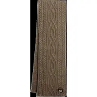 Superdry Cable Luxe Gebreide Sjaal Khaki Grootte: 1SIZE
