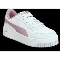 Puma Carina Street sneakers wit/roze Meisjes Imitatieleer Meerkleurig - maat 28