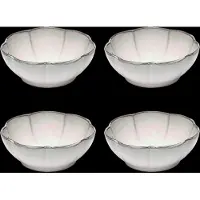 Serax - Sergio Herman Inku - Geribd Kom L - Wit - 13 Ø - 4 stuks
