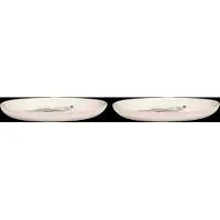 Serax Ottolenghi Feast bord S Ø19 cm 2-pack White-artichoke blue