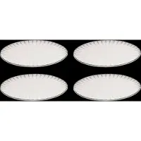 Serax - Sergio Herman Inku - Bord L - Wit - 24 Ø - 4 stuks
