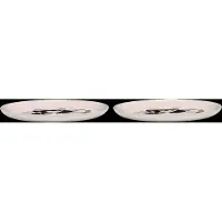 Serax - Ottolenghi Feast - Bord L - Wit/Zwart - 26 Ø - 2 stuks