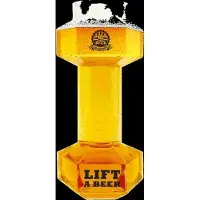 Winkee - Dumbbell Beer Glass - Glass
