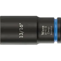 Wera 8790 B Impaktor Deep 05005573001 Dop (zeskant) Dopsleutelinzetstuk 13/16 13/16 3/8