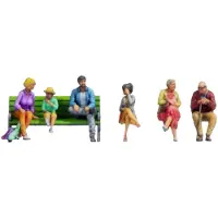 Noch 44521 Z Zittende mensen figuren Kant-en-klaar model