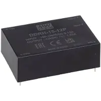 MEAN WELL DDRH-15-12P DC/DC-converter, print 12 V/DC 15 W Aantal uitgangen:1 x Inhoud 1 stuk(s)