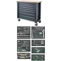 Stahlwille 98830179 Werkbank (b x h x d) 1150 x 1045 x 500 mm Antraciet