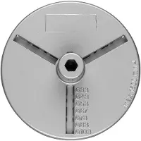 Bosch 2609255631 Embase Pour Scies-Trépans à Concrétion Carbure Diamètre 33-103 Mm