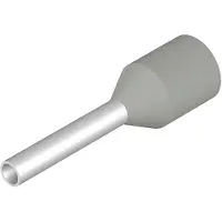 Weidmuller 2091010000 Adereindhulzen 0.75 mm² Deels geïsoleerd Grijs 500 stuk(s)
