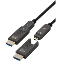 MaxTrack C504-20ML HDMI-kabel HDMI Aansluitkabel 20 m Zwart 8K UHD