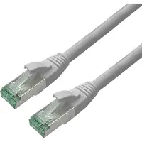 Roline RM patchkabel Cat.6A S/FTP (PiMF), grijs, 10 meter