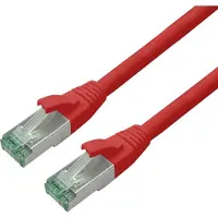 Roline RM patchkabel Cat.6A S/FTP (PiMF), rood, 3 meter