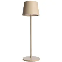 Deko-light Canis 346022 Tafellamp met accu LED 3.5 W Beige