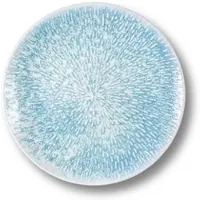 Wilmax Porseleinen Dessertbord Blauw-Wit 21 cm - Mediterrane Stijl