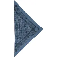 Lala Berlin Sjaal - 162x85 - Driehoek Trinity - Vela/Antracit - - OneSize - Sjaals