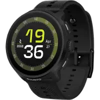 Suunto - Horloges - Run All Black + Silicone Strap voor Unisex - Zwart