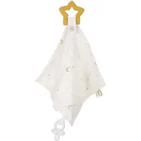 Little Dutch Newborn Naturals Knuffeldoekje met Bijtring