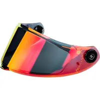 Scorpion EXO-Race Air Vizier Rood gespiegeld UNI unisex