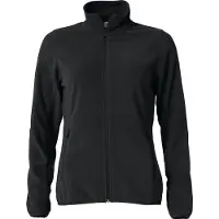 Clique Basic Micro Fleece Jacket Ladies Zwart maat XXL dames