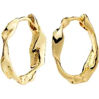 Pilgrim Oorbellen 'Here' goud